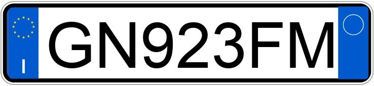 Numer rejestracyjny GN923FM posiada MG ZS Numer rejestracyjny GN923FM posiada MG ZS