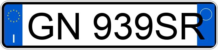 Numer rejestracyjny GN939SR posiada ALFA ROMEO Tonale Numer rejestracyjny GN939SR posiada ALFA ROMEO Tonale