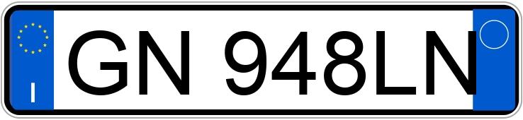 Numer rejestracyjny GN948LN posiada LANCIA Ypsilon 3a serie