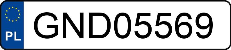 Numer rejestracyjny GND 05569 posiada OPEL Astra IV Active MR`13 E5 Astra IV Active MR`13 E5 - GND05569