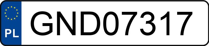 Numer rejestracyjny GND 07317 posiada SKODA Octavia III 1.8 TSI MR`13 E6 Laurin & Klement 4x4 DSG - GND07317