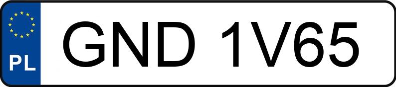 Numer rejestracyjny GND 1V65 posiada OPEL ASTRA-G-CC - GND1V65