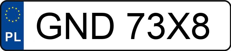 Numer rejestracyjny GND 73X8 posiada RENAULT Espace 2.9/3.0 MR`91 RXE - GND73X8 Numer rejestracyjny GND 73X8 posiada RENAULT Espace 2.9/3.0 MR`91 RXE - GND73X8