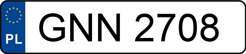 Numer rejestracyjny GNN 2708 posiada FSO Polonez Truck 2.3t 1.5 - GNN2708