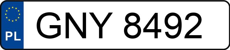 Numer rejestracyjny GNY 8492 posiada FSO POLONEZ ATU 1.6 - GNY8492 Numer rejestracyjny GNY 8492 posiada FSO POLONEZ ATU 1.6 - GNY8492