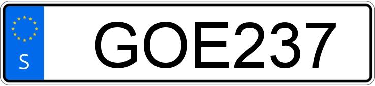 Numer rejestracyjny GOE237 posiada Renault EA Megane Cabr Numer rejestracyjny GOE237 posiada Renault EA Megane Cabr