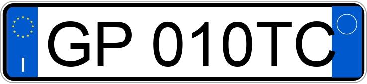 Numer rejestracyjny GP010TC posiada BMW i4