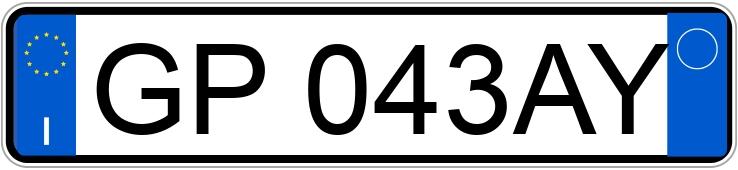 Numer rejestracyjny GP043AY posiada MERCEDES Classe A