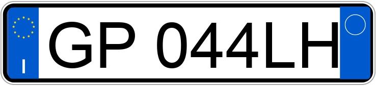 Numer rejestracyjny GP044LH posiada BMW Serie3