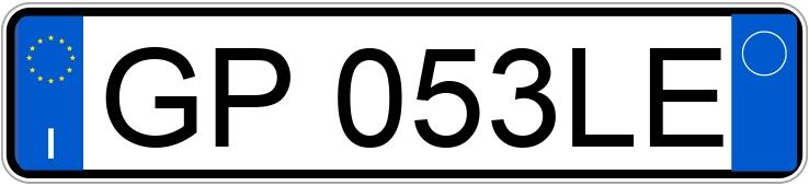Numer rejestracyjny GP053LE posiada AUDI A3 4a serie Numer rejestracyjny GP053LE posiada AUDI A3 4a serie