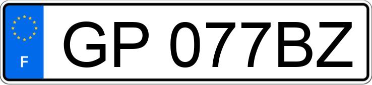 Numer rejestracyjny GP077BZ posiada SUZUKI GRAND VITARA