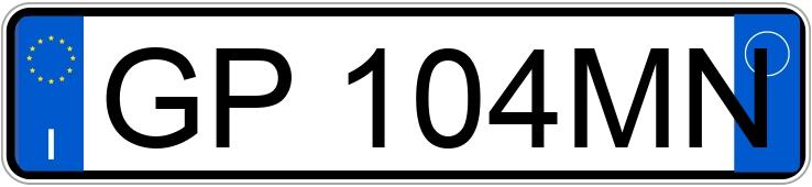 Numer rejestracyjny GP104MN posiada JEEP Compass 2a serie Numer rejestracyjny GP104MN posiada JEEP Compass 2a serie