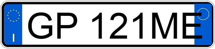 Numer rejestracyjny GP121ME posiada MASERATI GranCabrio 1a serie Numer rejestracyjny GP121ME posiada MASERATI GranCabrio 1a serie