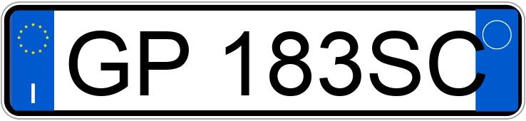 Numer rejestracyjny GP183SC posiada AUDI Q3 2a serie