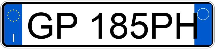 Numer rejestracyjny GP185PH posiada FIAT Panda 3a serie Numer rejestracyjny GP185PH posiada FIAT Panda 3a serie
