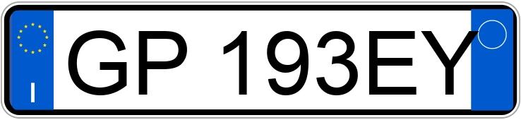 Numer rejestracyjny GP193EY posiada VOLVO XC60