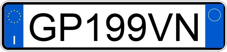 Numer rejestracyjny GP199VN posiada TESLA Model Y