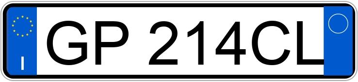 Numer rejestracyjny GP214CL posiada MERCEDES Classe B