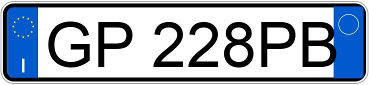 Numer rejestracyjny GP228PB posiada BMW Serie 1 Numer rejestracyjny GP228PB posiada BMW Serie 1