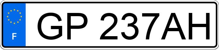 Numer rejestracyjny GP237AH posiada PEUGEOT 208 II