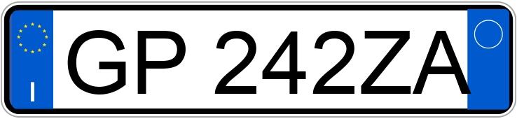 Numer rejestracyjny GP242ZA posiada AUDI Q2