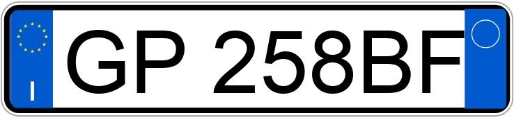 Numer rejestracyjny GP258BF posiada FORD Kuga 3a serie Numer rejestracyjny GP258BF posiada FORD Kuga 3a serie