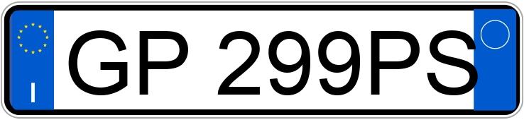 Numer rejestracyjny GP299PS posiada MG MG ZS