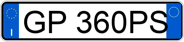 Numer rejestracyjny GP360PS posiada OPEL Grandland 1a serie