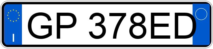 Numer rejestracyjny GP378ED posiada PEUGEOT 208 2a serie