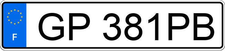 El número de registro GP381PB tiene HYUNDAI I20 III