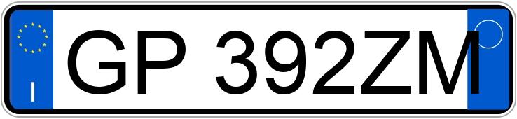 Numer rejestracyjny GP392ZM posiada RENAULT Austral