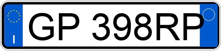 Numer rejestracyjny GP398RP posiada RENAULT Austral