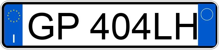 Die Registrierungsnummer GP404LH hat mercedes cla 200 d