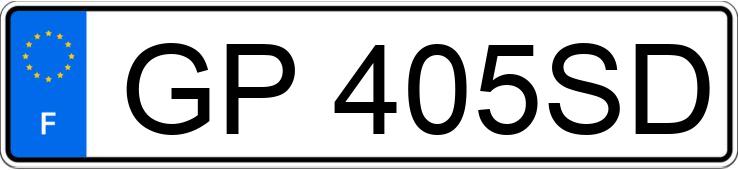 Numer rejestracyjny GP405SD posiada FIAT 500 III Numer rejestracyjny GP405SD posiada FIAT 500 III