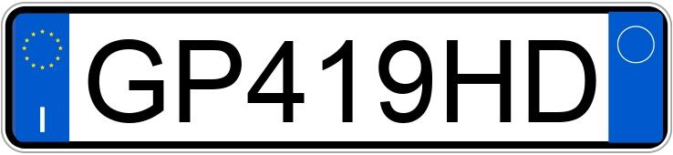 Numer rejestracyjny GP419HD posiada KIA Ceed