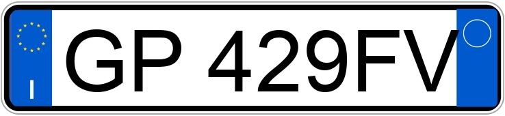 Numer rejestracyjny GP429FV posiada ALFA ROMEO Stelvio