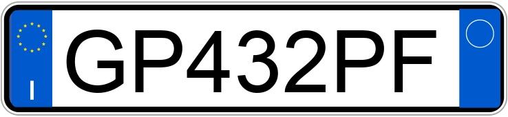 Numer rejestracyjny GP432PF posiada ALFA ROMEO Tonale Numer rejestracyjny GP432PF posiada ALFA ROMEO Tonale