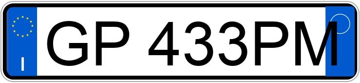 Numer rejestracyjny GP433PM posiada FORD Fiesta 7a serie