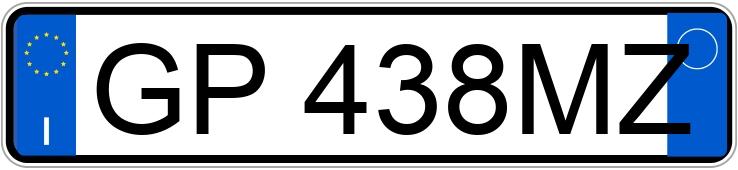 Numer rejestracyjny GP438MZ posiada MERCEDES GLA