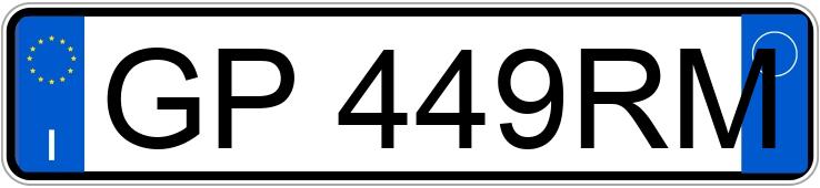 Numer rejestracyjny GP449RM posiada JEEP Compass 2a serie