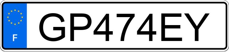 Numer rejestracyjny GP474EY posiada FIAT 500 III