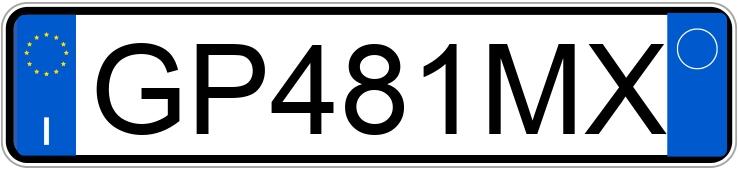 Numer rejestracyjny GP481MX posiada JEEP Compass 2a serie