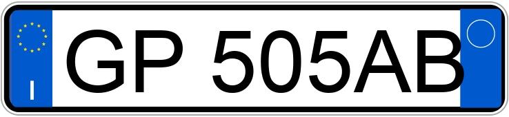 Numer rejestracyjny GP505AB posiada MCLAREN 720S