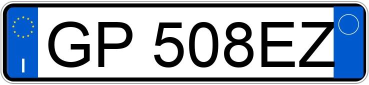 Numer rejestracyjny GP508EZ posiada PEUGEOT 2008 2a serie