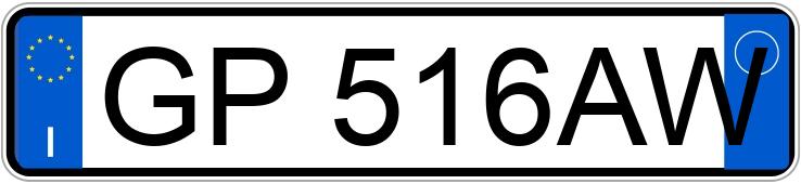 Numer rejestracyjny GP516AW posiada VOLVO XC40