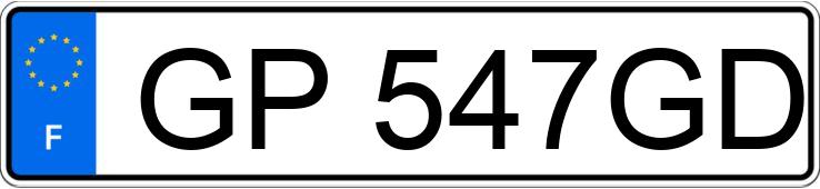 Numer rejestracyjny GP547GD posiada BMW SERIE 1 II