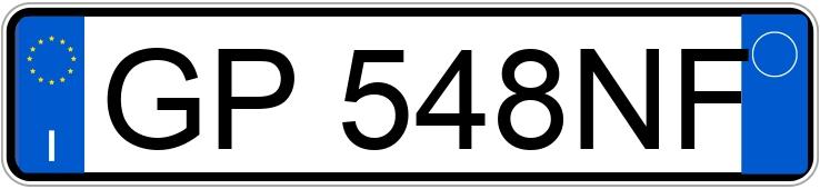 Numer rejestracyjny GP548NF posiada FIAT 500 Numer rejestracyjny GP548NF posiada FIAT 500