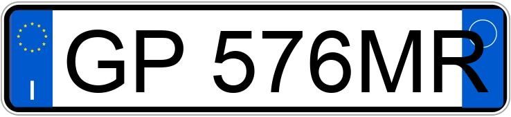 Numer rejestracyjny GP576MR posiada MERCEDES GLB