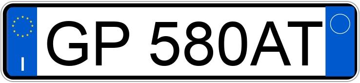 Numer rejestracyjny GP580AT posiada PEUGEOT 2008