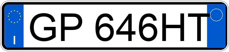 Pirat drogowy w pojeździe o numerach rejestracyjnych GP646HT